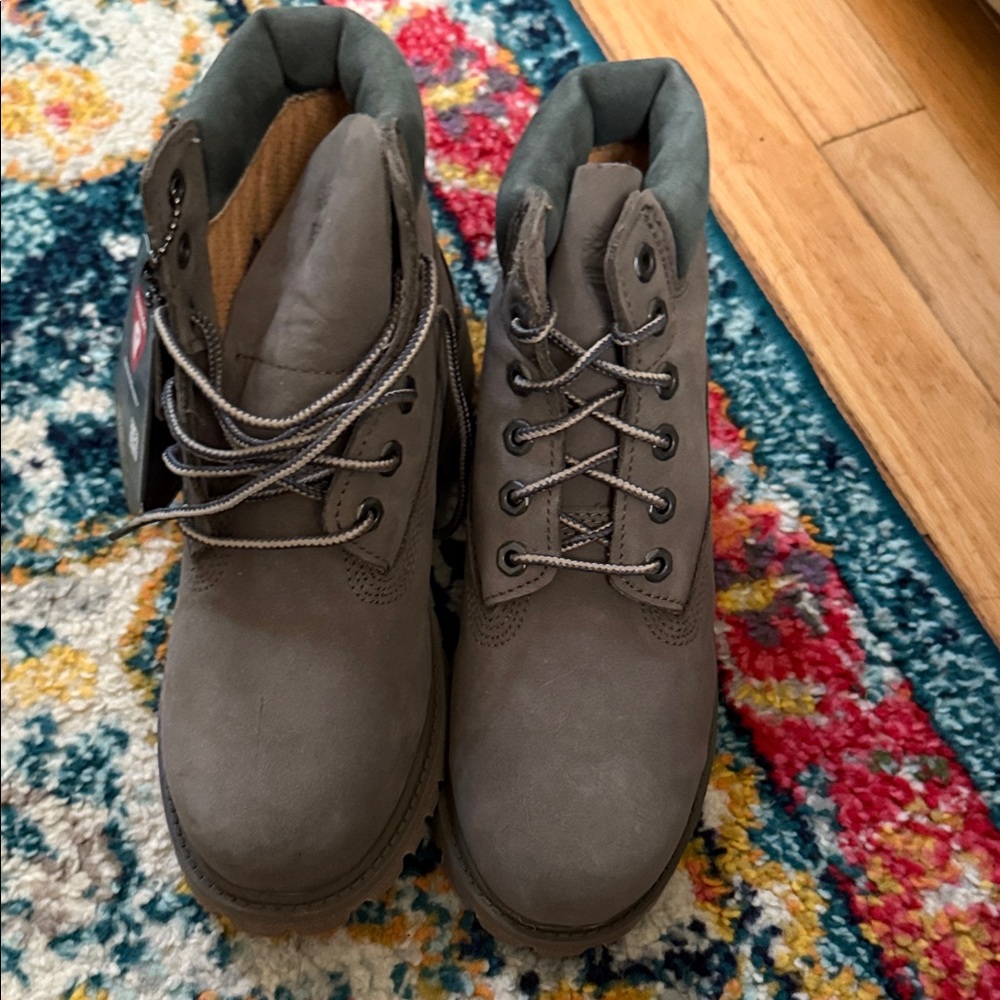 Timberland Kids Gray Boots